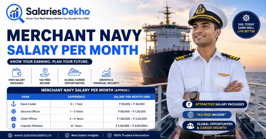 Merchant Navy Salary Per Month