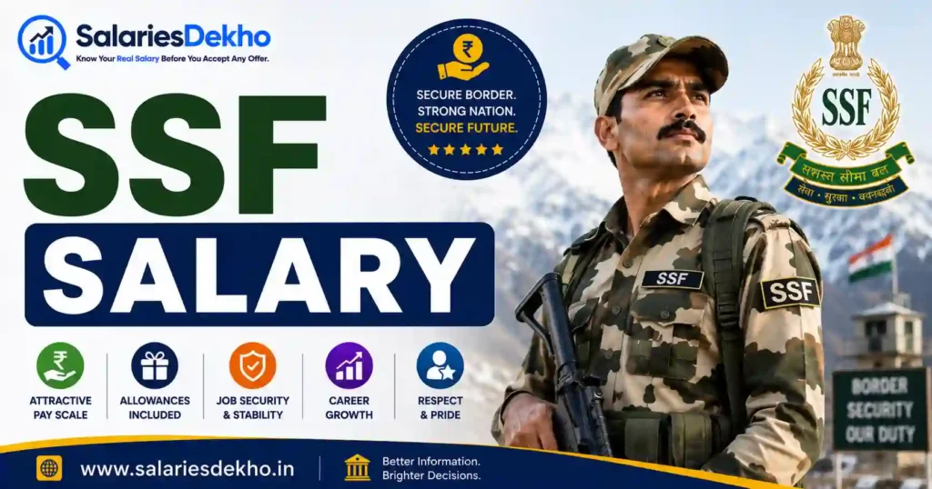 SSF Salary In-Hand Salary, Pay Scale, Rank-Wise Salary & More