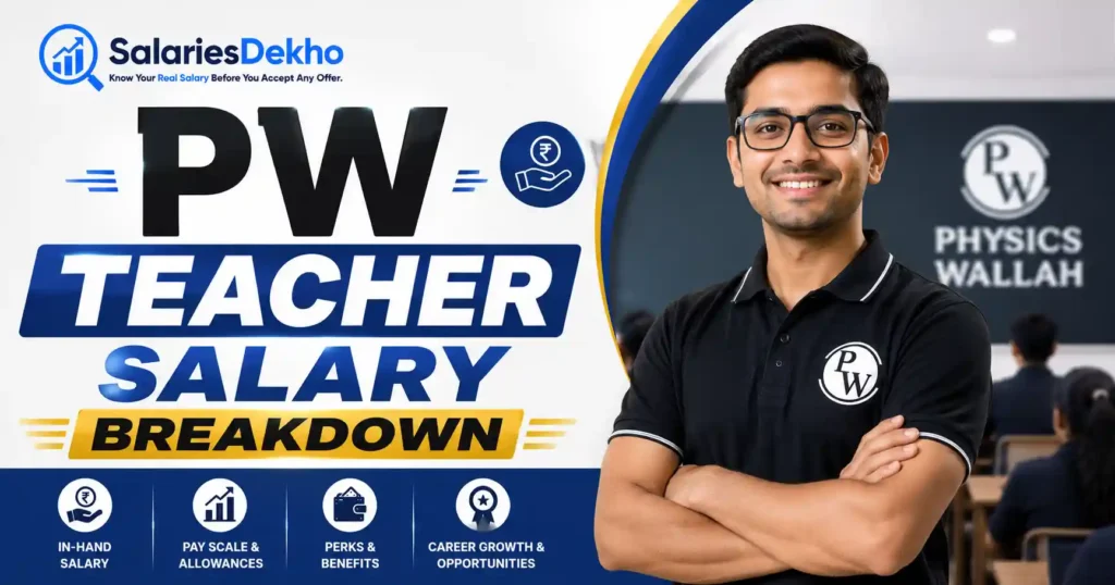 PW Teacher Salary Breakdown
