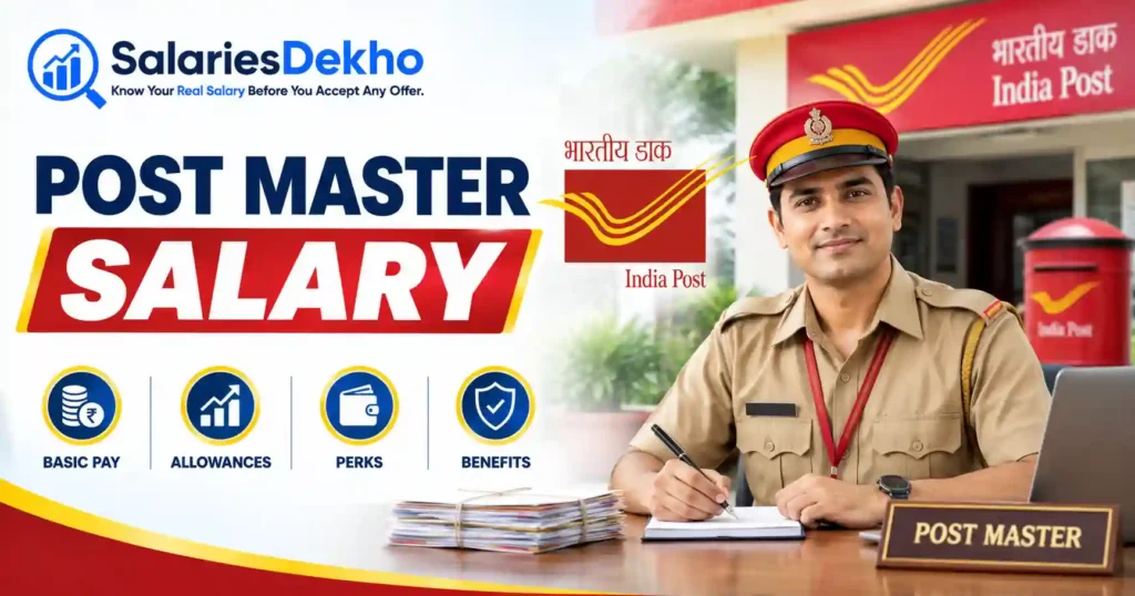 Post Master Salary - In-Hand Salary, Pay Scale & Allowances